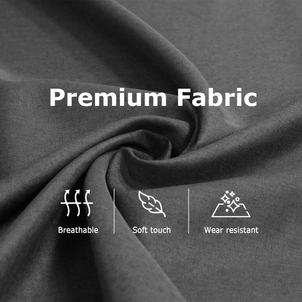 vidaXL Recliner Dark Brown Fabric | vidaXL.com