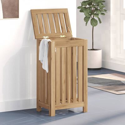 vidaXL Wash Bin 13.8"x9.8"x23.6" Solid Wood Teak