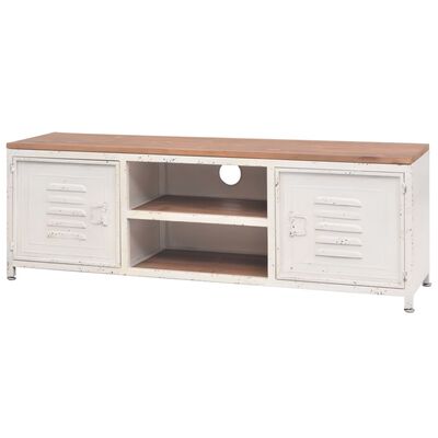 vidaXL TV Stand 47.2"x11.8"x15.7" White