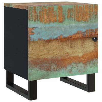 vidaXL Bedside Cabinets 2 pcs 15.7"x13"x18.1" Solid Wood Reclaimed