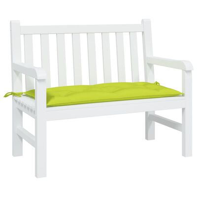 vidaXL Garden Bench Cushion Bright Green 39.4"x19.7"x2.8" Oxford Fabric