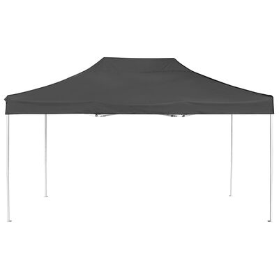 vidaXL Professional Folding Party Tent Aluminum 14.8'x9.8' Anthracite