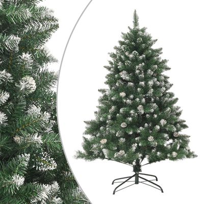 vidaXL Artificial Christmas Tree with Stand 47.2" PVC