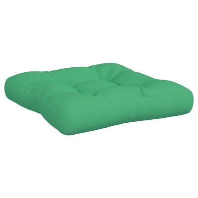 vidaXL Pallet Cushions 3 pcs Green Fabric