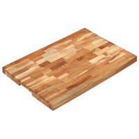 vidaXL Chopping Board 23.6"x15.7"x1.6" Solid Wood Acacia