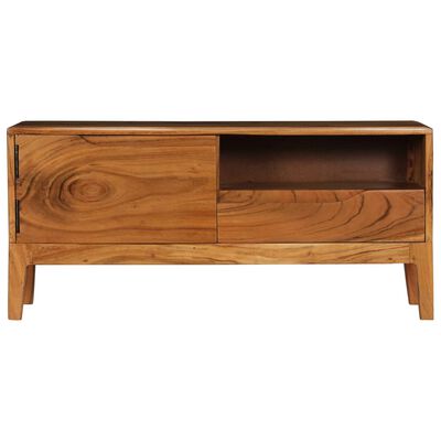 vidaXL TV Stand Solid Wood Acacia 34.6"x11.8"x15.7"