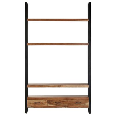 vidaXL Bookshelf 46.5"x11.8"x78.7" Solid Wood Acacia