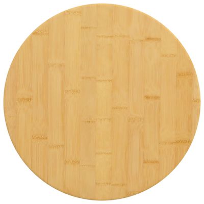 vidaXL Table Top Ø15.7"x0.6" Bamboo