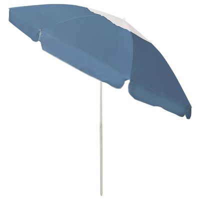 vidaXL Beach Parasol Blue 94.5"