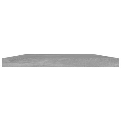 vidaXL Bookshelf Boards 8 pcs Concrete Gray 15.7"x7.9"x0.6" Engineered Wood