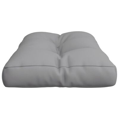 vidaXL Pallet Cushion Gray 27.6"x15.7"x4.7" Fabric