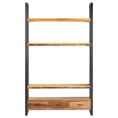 vidaXL Bookshelf 46.5"x11.8"x78.7" Solid Reclaimed Wood