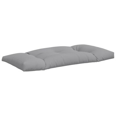 vidaXL Pallet Cushions 2 pcs Gray Fabric