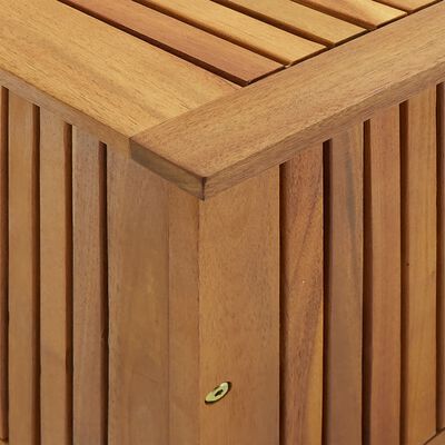 vidaXL Patio Storage Box 35.4"x19.7"x22.8" Solid Wood Acacia