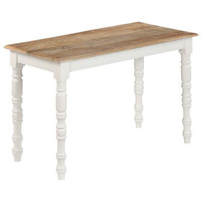 vidaXL Dining Table 47.2"x23.6"x29.9" Solid Mango Wood