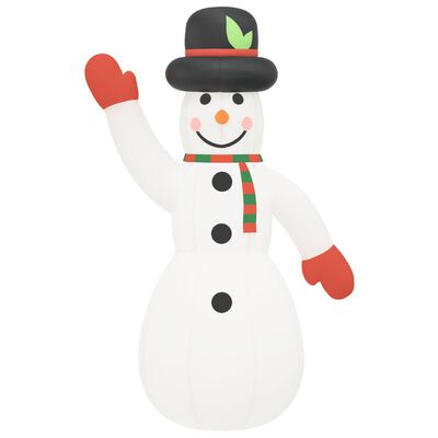 vidaXL Christmas Inflatable Snowman with LEDs 316.9"