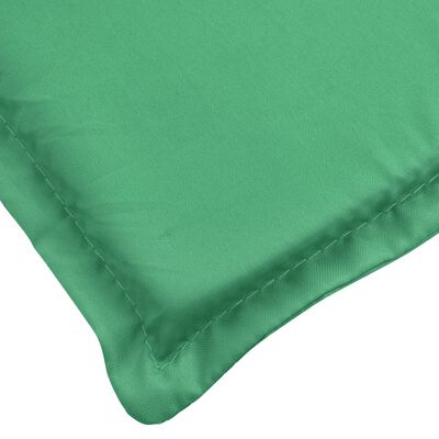 vidaXL Deck Chair Cushion Green (29.5"+41.3")x19.7"x1.6"