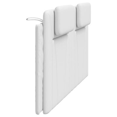 vidaXL Headboard Cushion White 72" Faux Leather