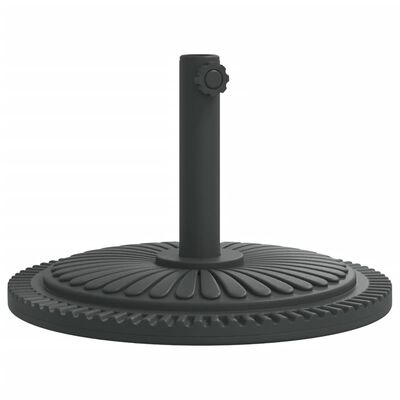 vidaXL Parasol Base for Ø1.5"/1.9" Poles 26.5 lb Round