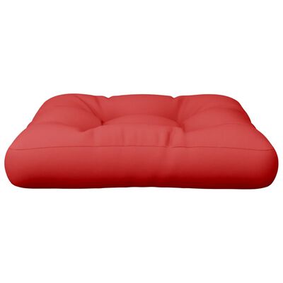 vidaXL Pallet Cushion Red 23.6"x23.6"x4.7" Fabric