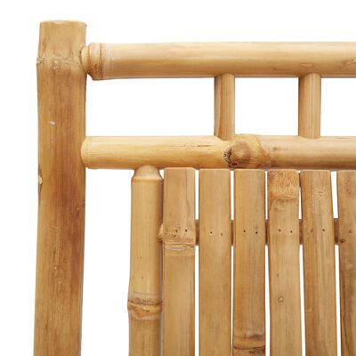 vidaXL Folding Patio Chairs 4 pcs 18.1"x26"x39" Bamboo