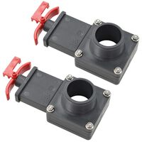 vidaXL Pool Gate Valve 2 pcs 1.5"