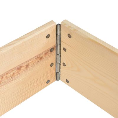 vidaXL Pallet Collar 19.7"x59.1" Solid Pine Wood