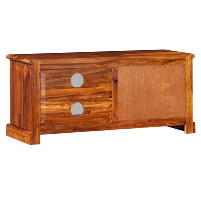 vidaXL TV Stand Solid Wood Sheesham 35.4"x11.8"x15.7"