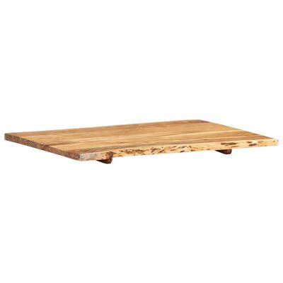 vidaXL Table Top Solid Acacia Wood 31.5"x(19.7"-23.6")x1"