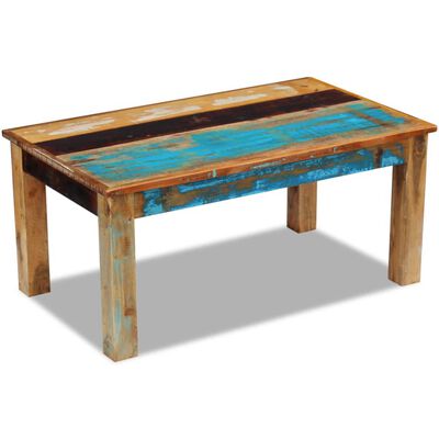 vidaXL Coffee Table Solid Reclaimed Wood 39.4"x23.6"x17.7"