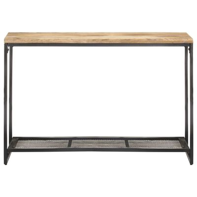 vidaXL Console Table 43.3"x13.8"x29.5" Solid Mango Wood