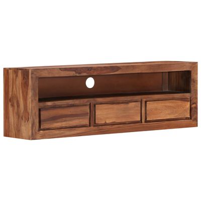 vidaXL TV Stand 47.2"x11.8"x15.7" Solid Wood Sheesham