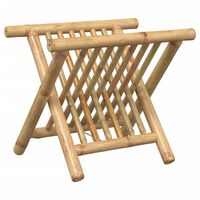 vidaXL Magazine Rack 16.5"x12"x13.6" Bamboo