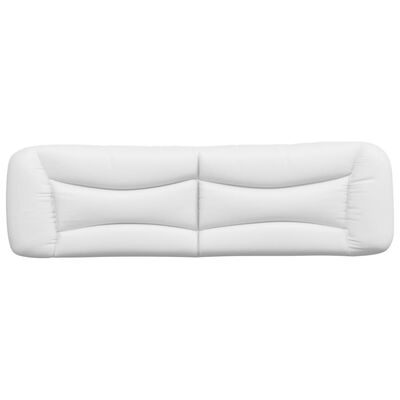 vidaXL Headboard Cushion White 72" Faux Leather