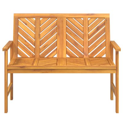 vidaXL Patio Bench 42.9" Solid Wood Acacia