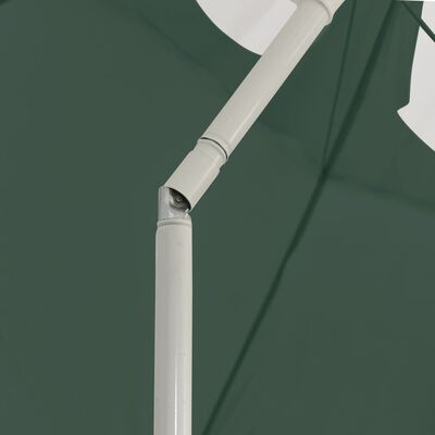 vidaXL Beach Parasol Green 118.1"