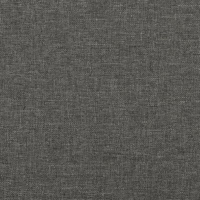 vidaXL Bed Frame Dark Gray 53.9"x74.8" Full Fabric