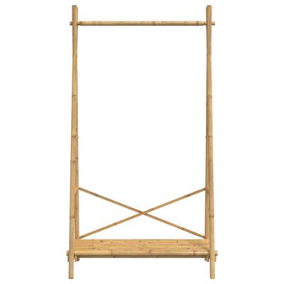 vidaXL Clothes Rack with Shelf 40.2"x19.7"x74.8" Bamboo