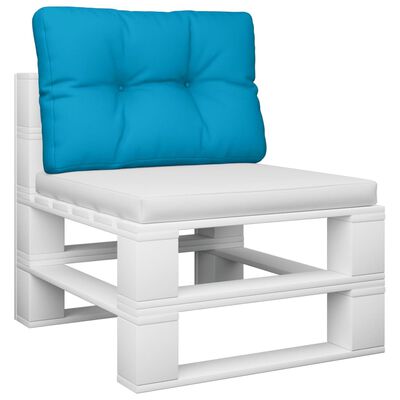 vidaXL Pallet Cushion Light Blue 19.7"x15.7"x4.7" Fabric