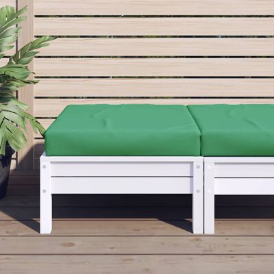 vidaXL Pallet Cushion Green Oxford Fabric