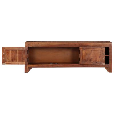 vidaXL TV Stand 47.2"x11.8"x15.7" Solid Wood Acacia