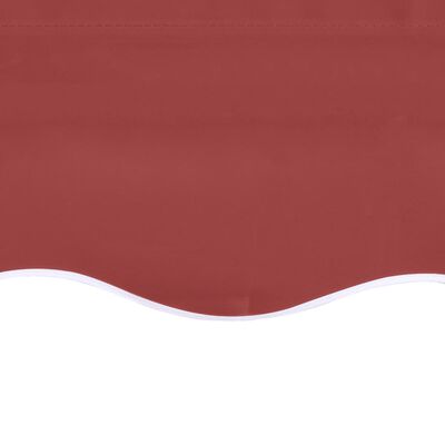 vidaXL Replacement Fabric for Awning Burgundy Red 11.5'x8.2'