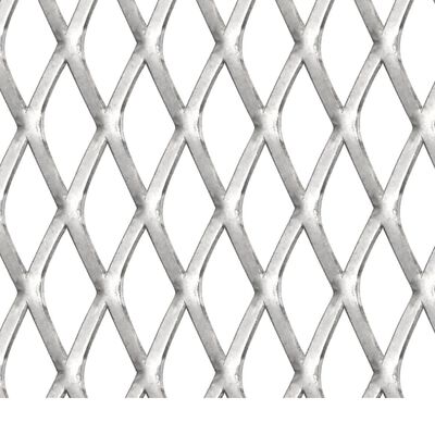 vidaXL Garden Wire Fence Stainless Steel 39.4"x33.5" 0.8"x0.4"x0.1"