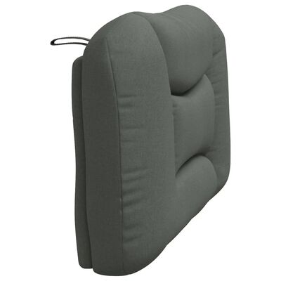 vidaXL Headboard Cushion Dark Gray 39.4" Fabric