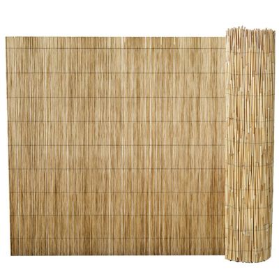 vidaXL Garden Reed Fence 196.9"x49.2"