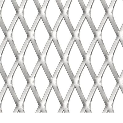 vidaXL Garden Wire Fence Stainless Steel 39.4"x33.5" 1.8"x0.8"x0.2"