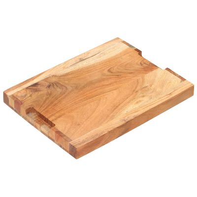 vidaXL Chopping Board 15.7"x11.8"x1.6" Solid Acacia Wood