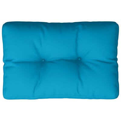 vidaXL Pallet Cushion Light Blue 19.7"x15.7"x4.7" Fabric