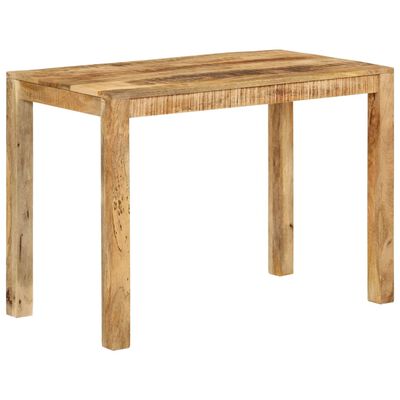 vidaXL Dining Table 43.3"x21.7"x29.9" Solid Wood Mango