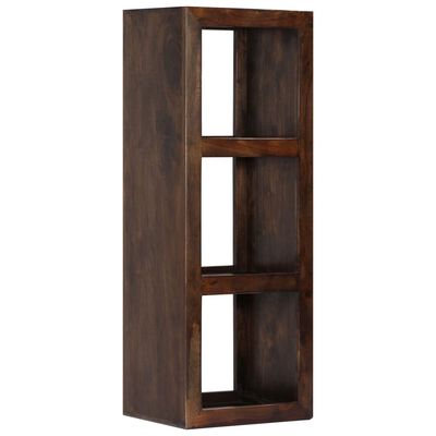 vidaXL Console Cabinet 15.7"x11.8"x43.3" Solid Acacia Wood